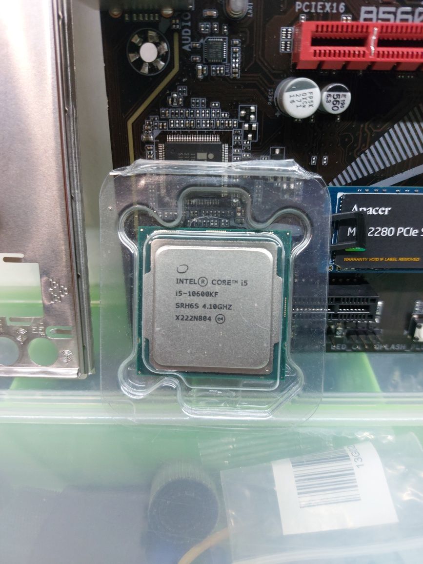 Процессор Intel core i5 10600KF 6/12