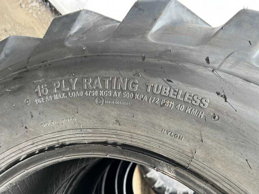 Anvelope industriale noi 15.5/80-24 cu 16 pliuri pentru manitou