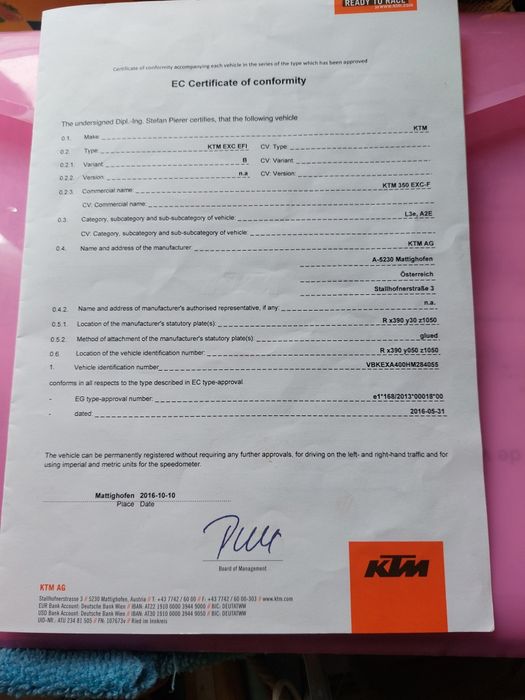 Ktm excf 350 patru timpi, 140h,enduro,