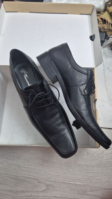 Мужские туфли кожанные