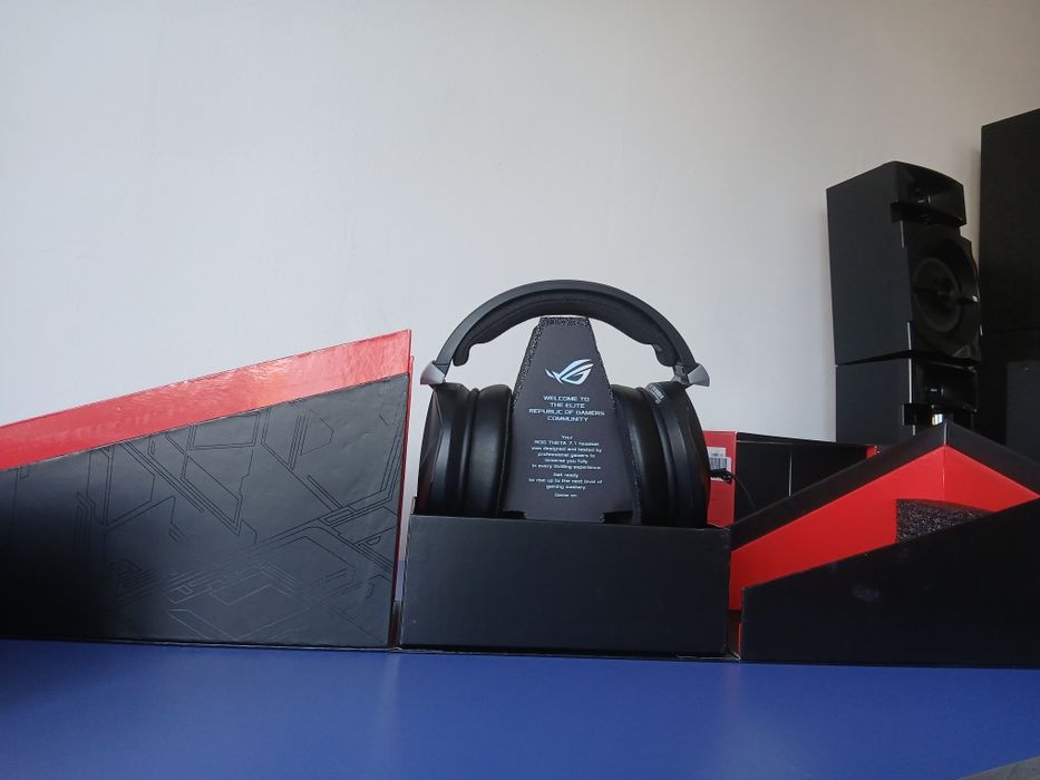 Asus Rog Theta 7.1 real casti gaming