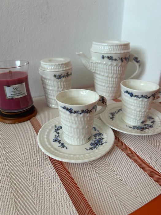 Set portelan fin cafea/ceai ArtFil vintage comunism 8piese nuRosenthal