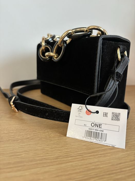 Елегантна Черна Дамска Чанта MOHITO