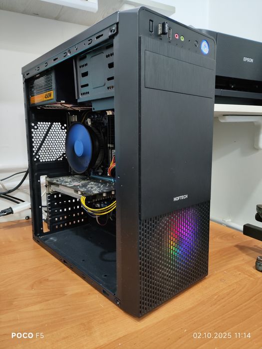 Шустрый игровой компьютер i5 (кейс)