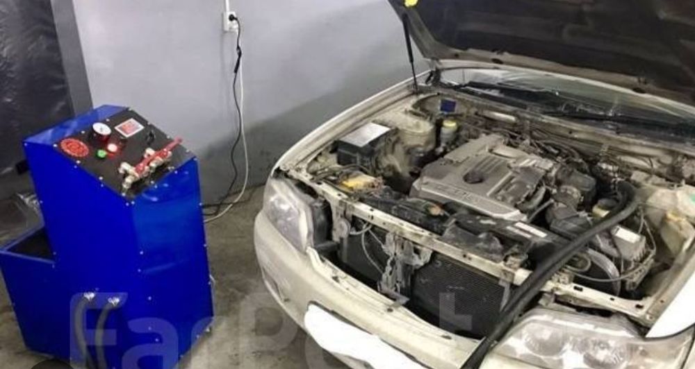 Прочистка печки на аппарате