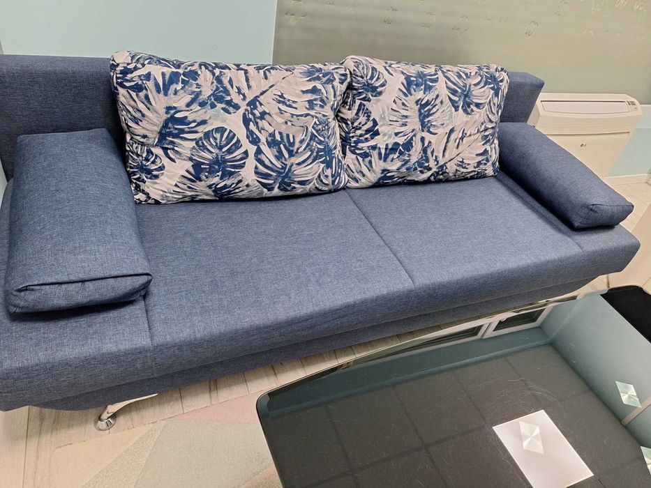 Диван текстил с функция сън