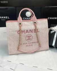 Chanel tote summer bag Дамска чанта