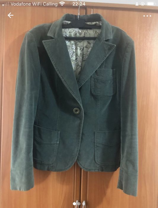 Sacou velur dama mar L