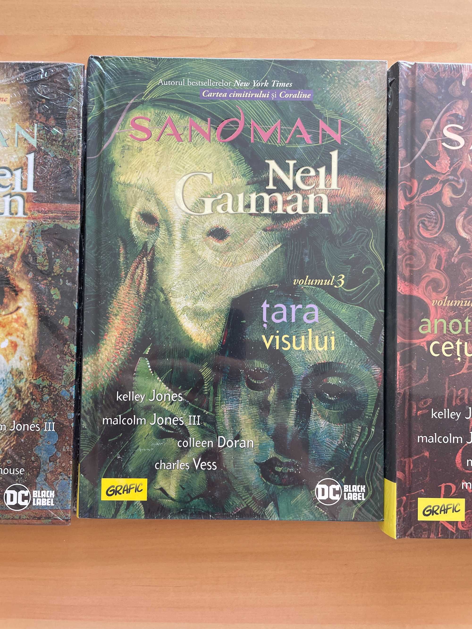 Neil Gaiman - Sandman - pachet 4 volume, toate 4 la 69 RON (nou)