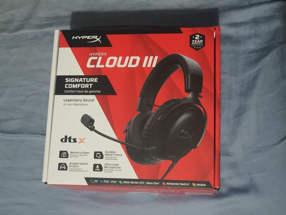 Слушалки Hyperx cloud 3