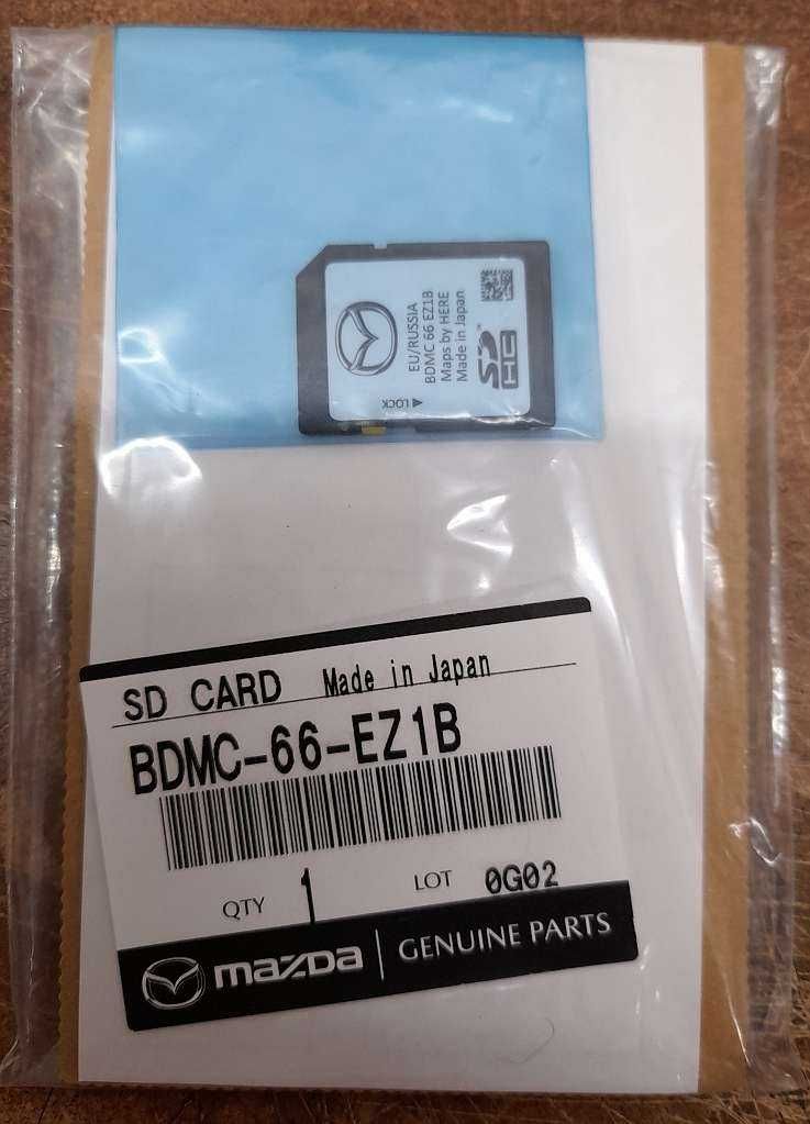 SD Card cu hărți navigație Mazda 3 CX-30 MZD CONNECT Europa 2025