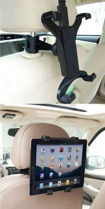 Стойка за таблет/телефон за седалка на автомобил,  360° А-3211-3