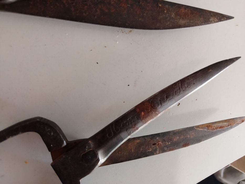 1882 Старинни ковани ножици