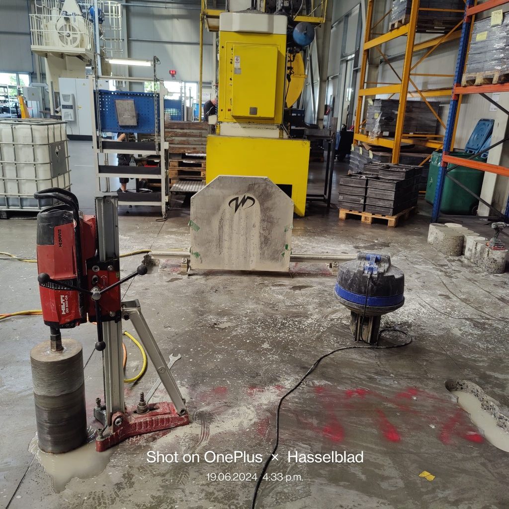 Taieri de beton, decupaje beton, taiere diamantata, carotari