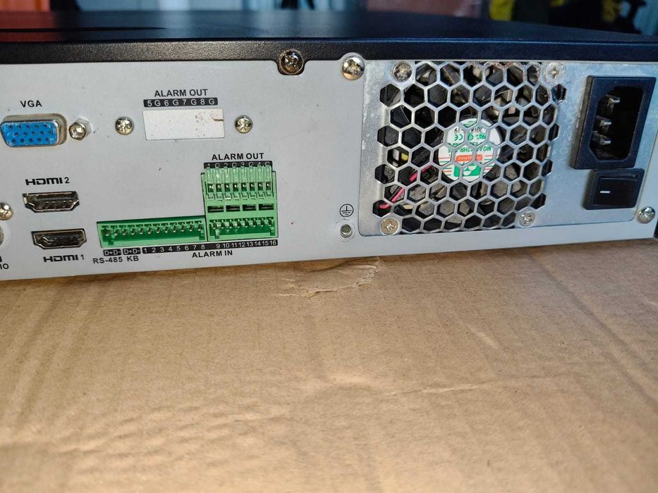 NVR 16 canale, 12MP, Hikvision DS-7716NI-I4/16P(B), 16 Tb. stocare