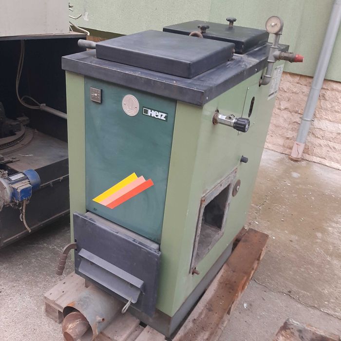 Cazan incalzire centrala pe tocatură ,așchii.