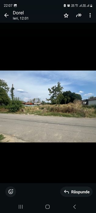 Vand teren in Iezureni de sus