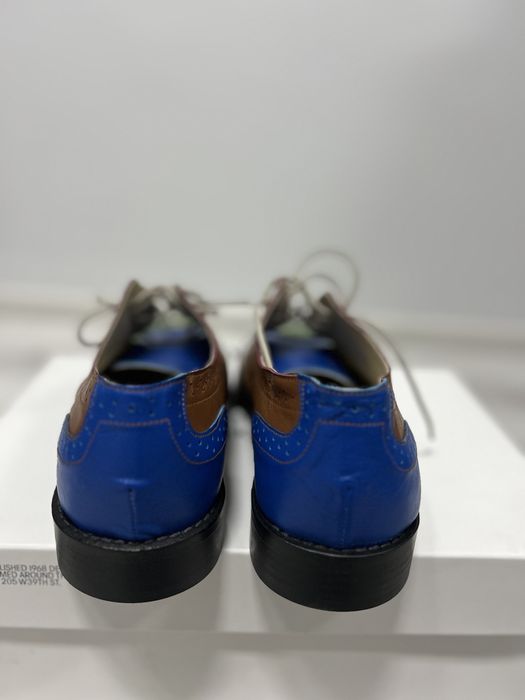 Мъжки дизайнерски обувки естествена кожа с етикет размер 40