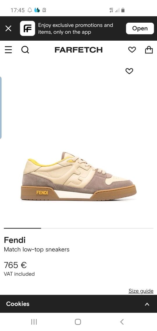 Fendi Match Sneackers