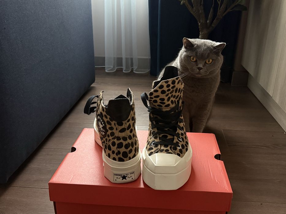 Converse Chuck Tylor леопардови кецове