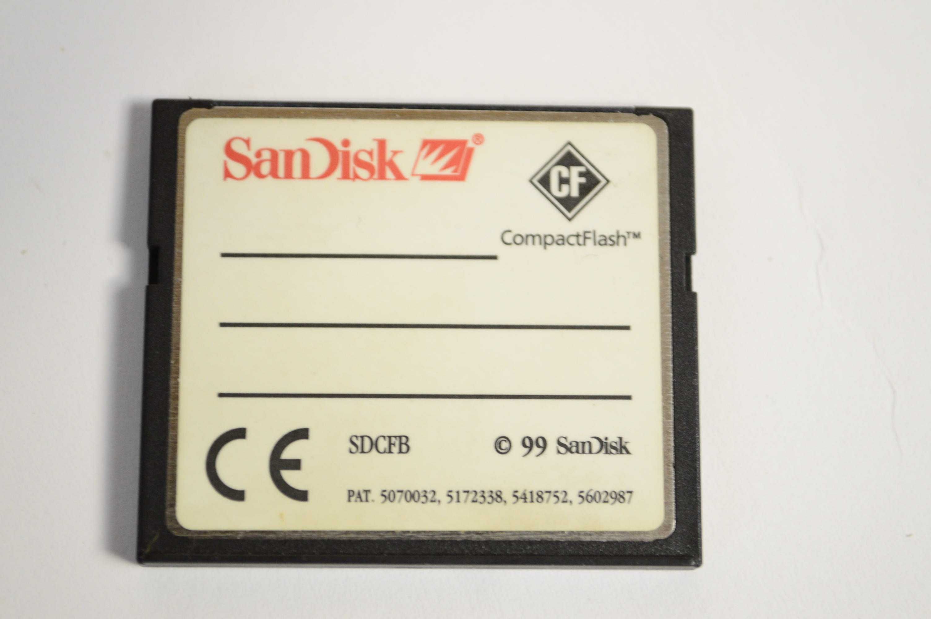 CF Compact Flash карта 128MB