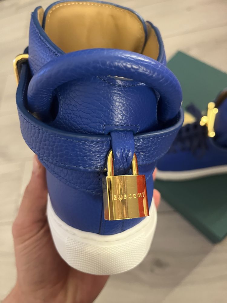 Мъжки обувки Buscemi 110mm кожени