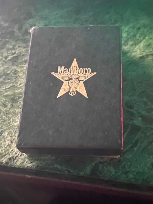 Рядка коликционерска запалка Marlboro longhorn Solid Brass 1993
