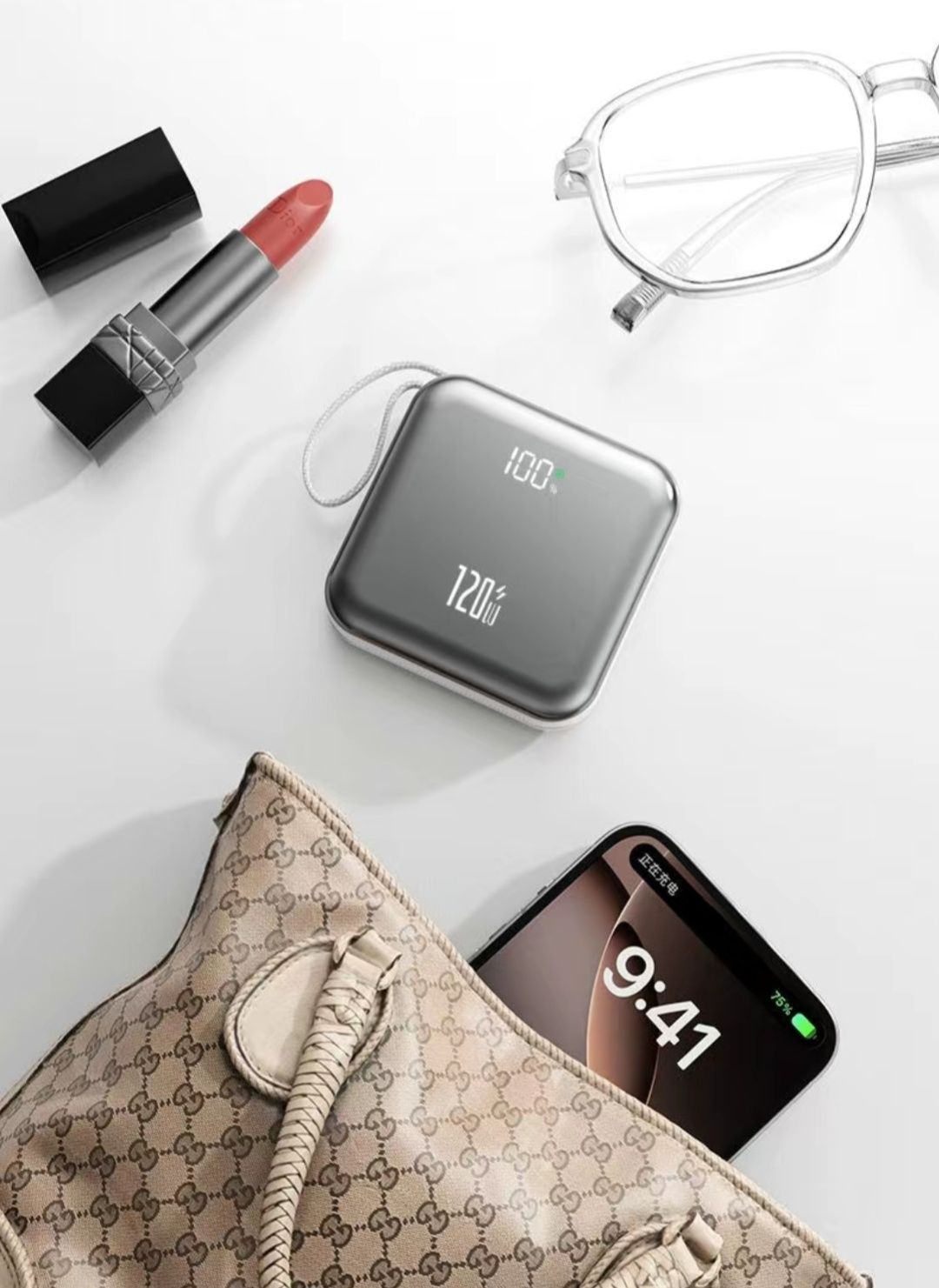 Мини Powerbank 120 Ватт - Быстрая Зарядка и Компактность в Одном Устро
