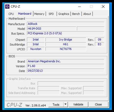 Дъно ASRock H61M-DGS + Intel® Core™ i7-3770+16gb lga 1155