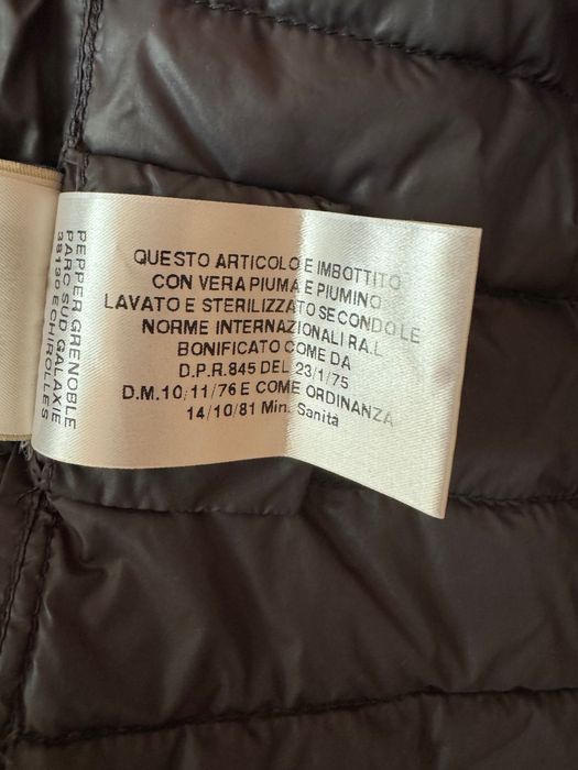 Moncler дамско якенце гъши пух есен