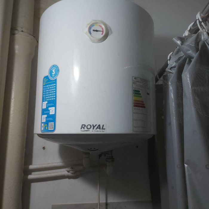 Бойлер рояль 50л + чугунные батареи