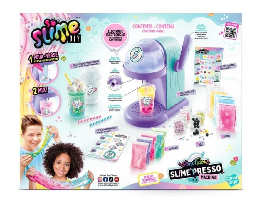 Творчески комплект Фабрика за шейкове от слайм - Canal Toys