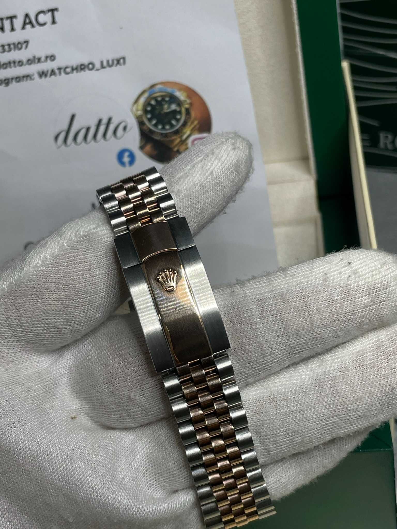 Rolex 40 MM Wimbledon Rose Gold