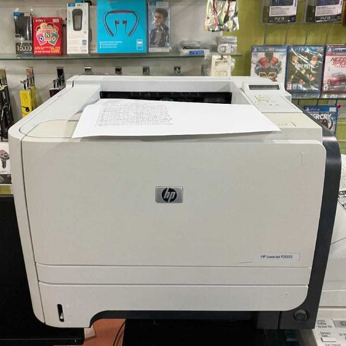 HP LaserJet P2055 • Ч/Б лазерный принтер • Быстрый и надёжный