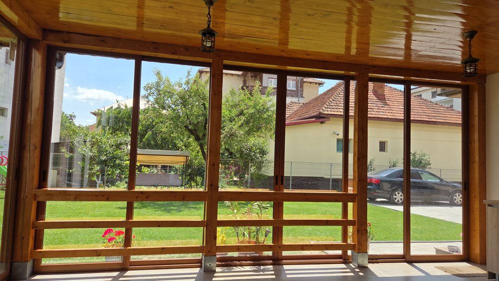 Închideri terase cu sistem culisant
