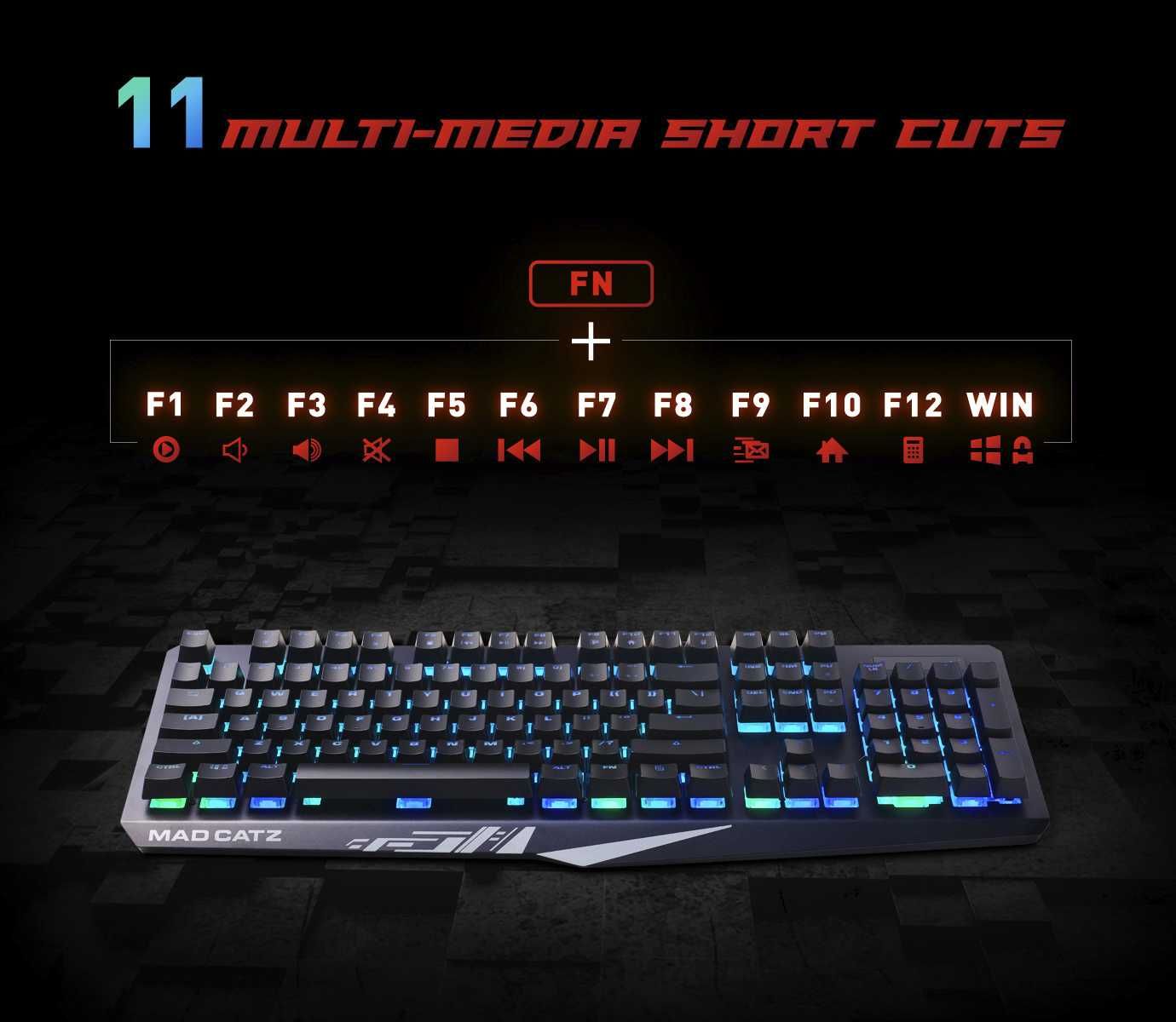 Клавиатура Mad Catz S.T.R.I.K.E. 2
