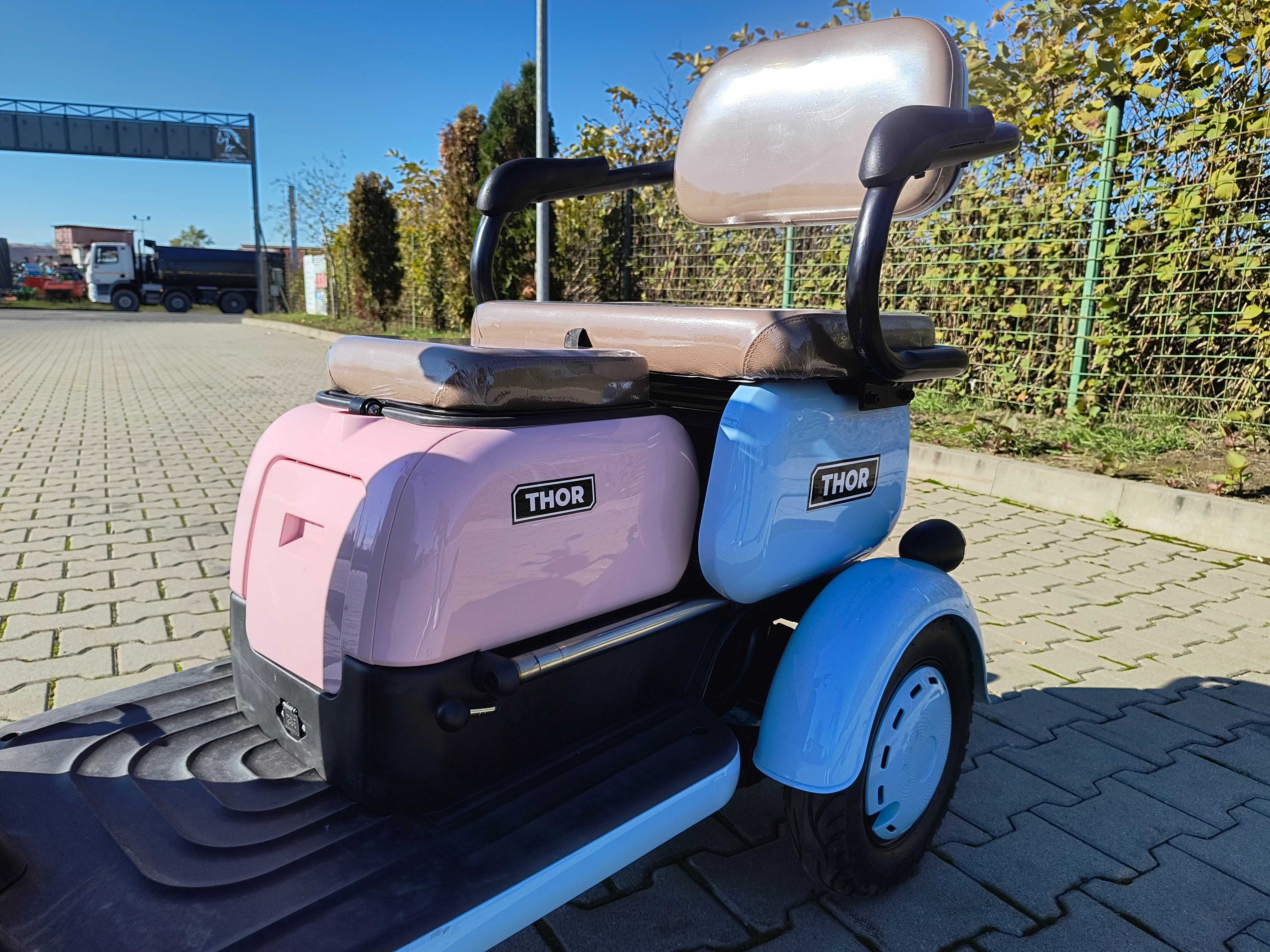 Triciclu electric THOR SLIDING nou motor 1000 W Agramix
