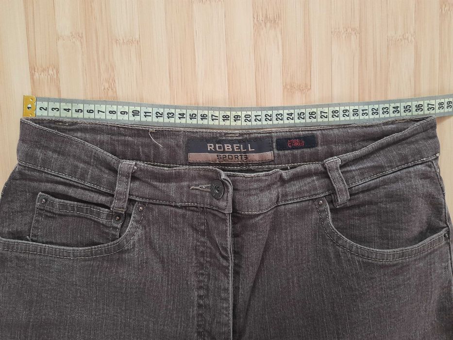 Jeans culoare maron Robell, marimea 38-40