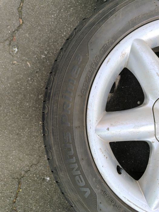 5броя джанти с гуми  16 BBS Starfish Peugeot 406 Coupe