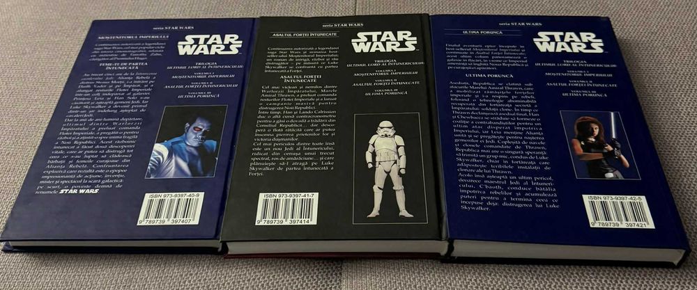 Timothy Zahn - Trilogia Ultimul Lord Al Intunericului (3 volume rare)