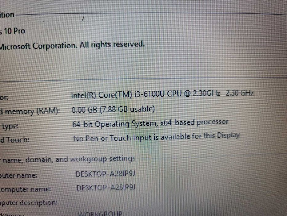 Laptop HP Probook 450