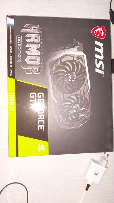 Продаю видеокарт MSI GTX 1660 Ti (6 ГБ)