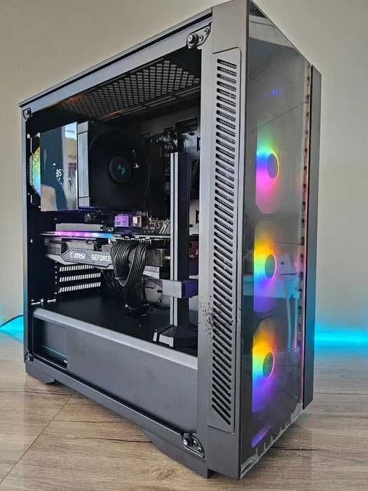Геймърски Компютър! RTX 4060, Ryzen 7 5700X, 16GB RAM - НОВ
