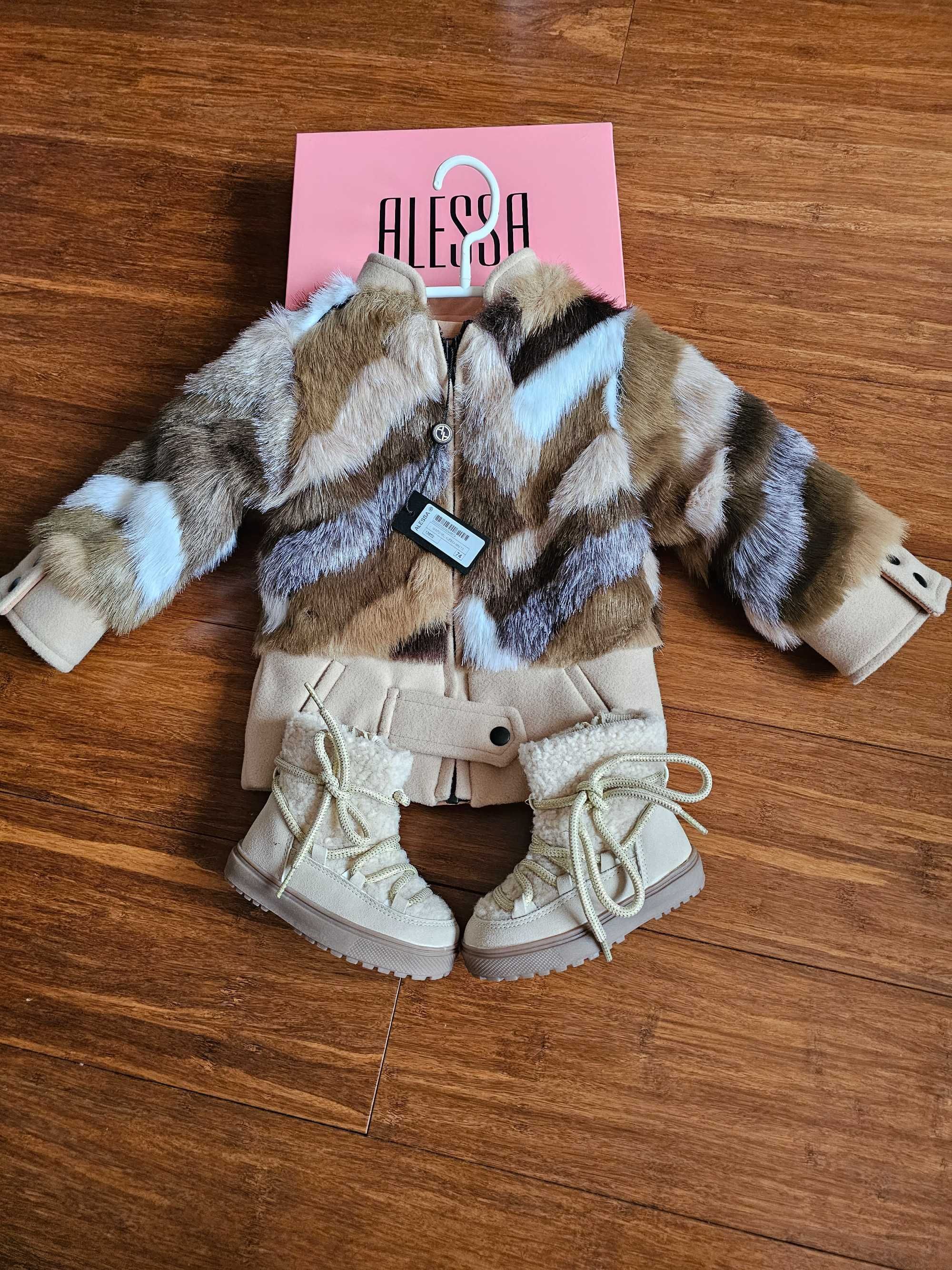 ALESSA бебешка палто 74