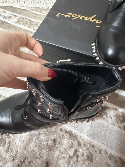 Обувь зимняя (кожанные) хорошего качества .Одевала 1 раз