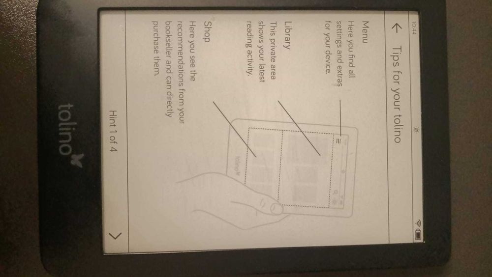 E Book Reader Nou Tolino Shine 1 Și 3 Portabil e-book Ebook