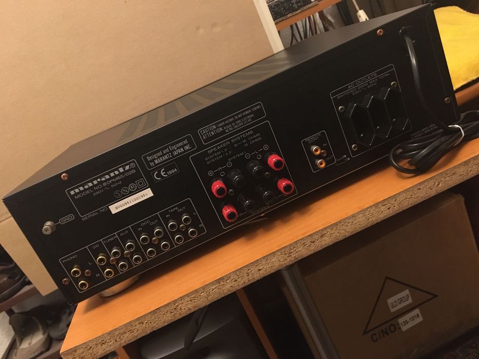 MARANTZ 80 PM 65 Amplificator Stereo Profesional 2x100W cu Telecomandă
