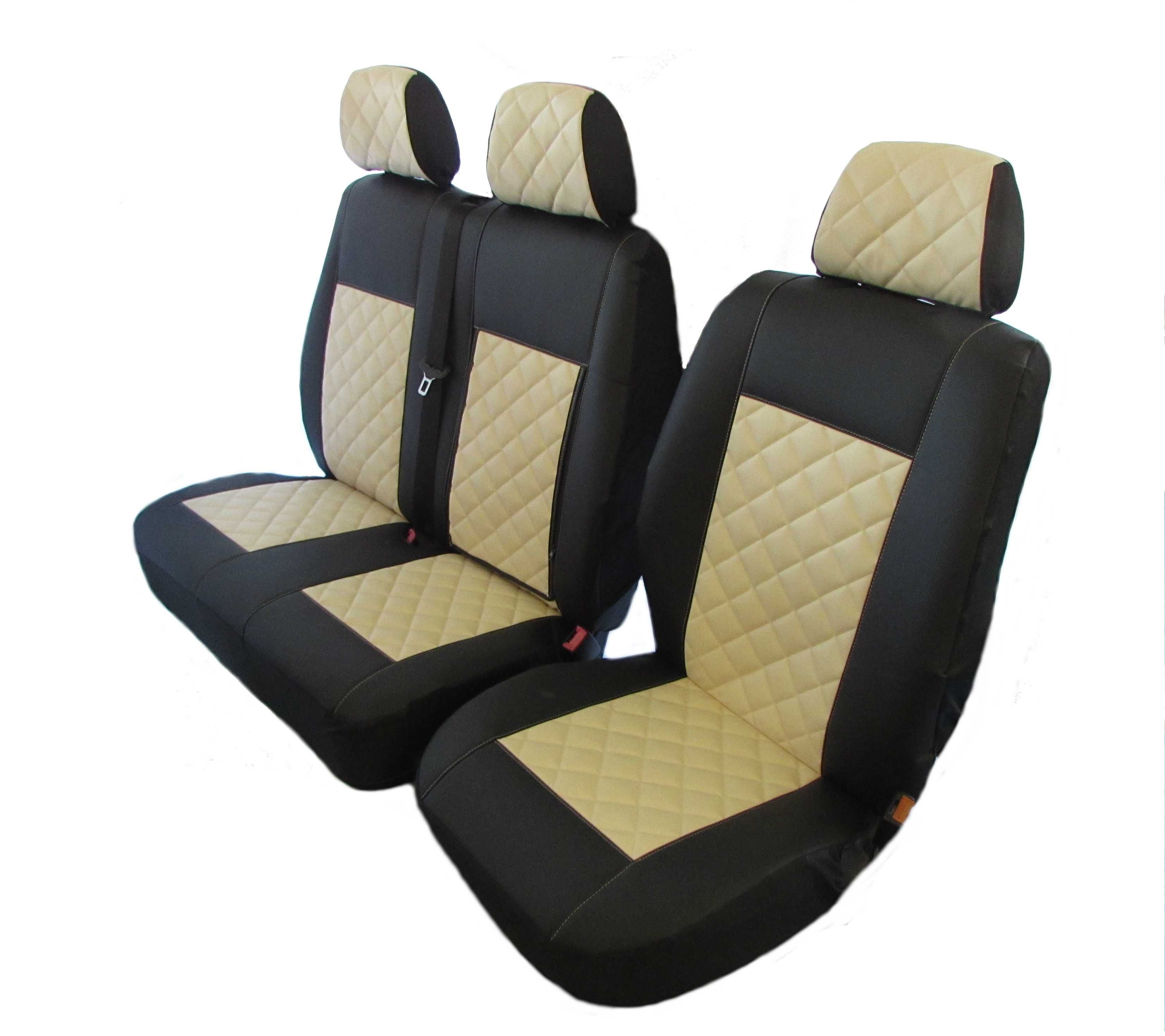 Калъфи за седалки за Форд Транзит МК7 2006 - 2012 Еко кожа