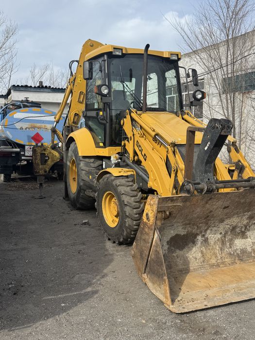 Экскаватор 3в1, гидромолот, ямобур, вилы, кара