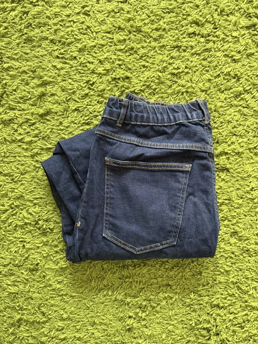 Джинсы темно синие